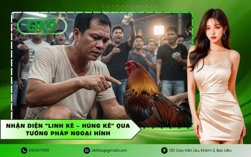 Nhận diện Linh Kê - Hùng Kê qua tướng pháp ngoại hình